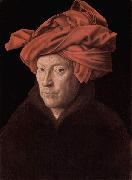 Jan Van Eyck Portrait of a Man oil painting reproduction